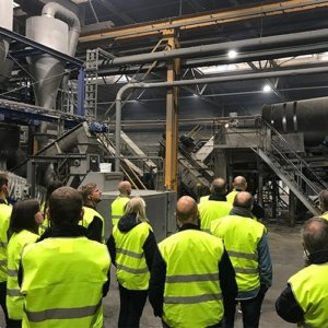 VVS-Straatmeubilair bezoek productiesite eco-oh!