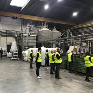 VVS-Straatmeubilair bezoek productiesite eco-oh!