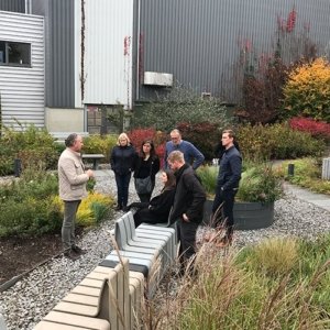 VVS-Straatmeubilair bezoek productiesite eco-oh!