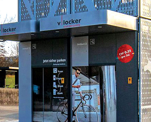 V-locker fietsparkeertoren